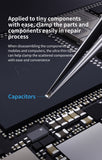 iNeeZy Handmade Non-Magnetic Stainless Tweezers (Silver - Wide) (Qianli) Compatible with Qianli