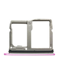Replacement Sim Card Tray Compatible with LG Stylo 5 (Genuine OEM) (Rose)
