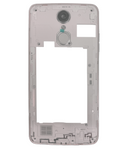 Replacement Mid-Frame Housing Compatible with LG K8 (2017) / Aristo (US Version) (Genuine OEM) (Silver)