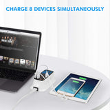 Replacement USB Rapid Charging Hub With Quick Charge 3.0 (8 Ports) (A19Q) Compatible with Others