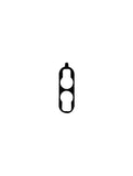 Replacement Back Camera Lens Compatible with LG V20 (White)