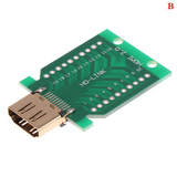 Replacement HDMI Female Connector Breakout Board Compatible with Others