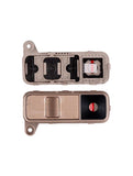 Replacement Back Camera Lens With Power / Volume Button Compatible with LG K8 (2016) / Phoenix 2 (Gold)