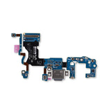 Replacement Charging Port With Flex Cable Compatible with Samsung Galaxy S9 (G960U) (US Version) (Service Pack)