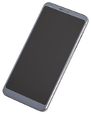 Replacement LCD Assembly With Frame Compatible with LG G6 (Genuine OEM) (Ice Platinum Silver)