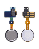 Replacement Fingerprint Scanner With Flex Cable Compatible with LG G5 (Genuine OEM) (Titan Silver)