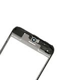 Replacement 2 in 1 (Front Glass + Frame Pre-Installed) Compatible with Apple iPhone 5C (2 Pack) (Black)