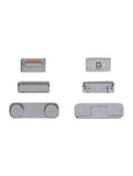 Replacement Hard Buttons Set (Power / Volume / Vibrator) Compatible with Apple iPhone 5S / SE (2016) (Space Gray)