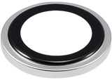 Casper Camera Lens Protector Compatible with iPhone 16e (Silver) (Clear)