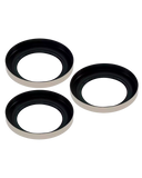 Casper Camera Lens Protector Compatible with Apple iPhone 16 Pro / 16 Pro Max (Natural Titanium) (Clear)