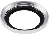 Casper Camera Lens Protector Compatible with iPhone 16e (Silver) (Clear)