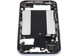 Replacement Mid-Frame Housing W/ Charging Port Flex & Small Parts Compatible with Apple iPhone Air (US Version) (Used OEM Pull: Grade A) (Sky Blue)