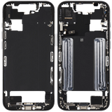 Replacement Mid-Frame Housing W/ Charging Port Flex & Small Parts Compatible with Apple iPhone Air (US Version) (Used OEM Pull: Grade A) (Sky Blue)