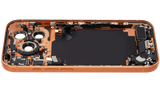 Replacement Back Housing W/ Charging Port Flex & Small Parts Compatible with Apple iPhone 17 Pro (US Version) (Used OEM Pull: Grade A) (Cosmic Orange)
