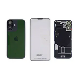 Replacement Back Glass w/Magnet & NFC & Flashlight Flex Compatible with Apple iPhone 17 (Genuine OEM) (Black)