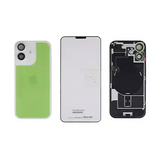 Replacement Back Glass w/Magnet & NFC & Flashlight Flex Compatible with Apple iPhone 17 (Genuine OEM) (White)