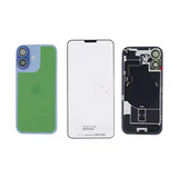 Replacement Back Glass w/Magnet & NFC & Flashlight Flex Compatible with Apple iPhone 17 (Genuine OEM) (Mist Blue)