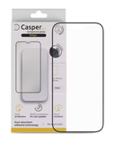 Casper Pro Edge Tempered Glass Compatible with Apple iPhone 16 Pro / 17 / 17 Pro (Retail Pack) (Clear)