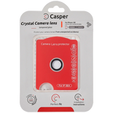 Casper Camera Lens Protector Compatible with iPhone 16e (Silver) (Clear)