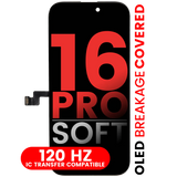 Replacement OLED Assembly Compatible with Apple iPhone 16 Pro (Aftermarket Pro: XO7 Soft) (120HZ)