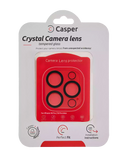 Casper Camera Lens Protector Compatible with Apple iPhone 16 Pro / 16 Pro Max (Crystal Full Cover)