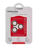Casper Camera Lens Protector Compatible with Apple iPhone 16 Pro / 16 Pro Max (Desert Titanium) (Clear)