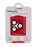 Casper Camera Lens Protector Compatible with Apple iPhone 16 Pro / 16 Pro Max (Black Titanium) (Clear)