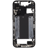 Replacement Mid-Frame Housing W/ Charging Port Flex &amp; Small Parts Compatible with Apple iPhone Air (US Version) (Used OEM Pull: Grade A) (Space Black)