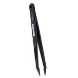 Anti-Static Heat Resistant Flat Pointed Curved Tweezers 3 Piece Set (JM-T11) (Jakemy) Compatible with Jakemy
