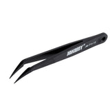 Anti-Static Heat Resistant Flat Pointed Curved Tweezers 3 Piece Set (JM-T11) (Jakemy) Compatible with Jakemy