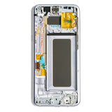 Replacement OLED Assembly With Frame Compatible with Samsung Galaxy S8 Plus (Service Pack) (Gray / Violet)