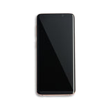 Replacement OLED Assembly With Frame Compatible with Samsung Galaxy S9 (Service Pack) (Sunrise Gold)