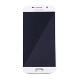 Replacement OLED Assembly Without Frame Compatible with Samsung Galaxy S6 (Service Pack) (White Pearl)