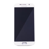 Replacement OLED Assembly Without Frame Compatible with Samsung Galaxy S6 (Service Pack) (White Pearl)
