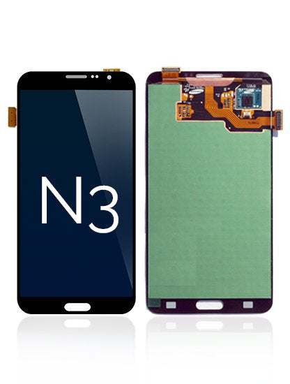 Replacement OLED Assembly Without Frame Compatible with Samsung Galaxy Note 3 (Refurbished) (All Models) (Black)