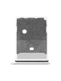 Replacement Micro-SD Sim Card Tray Compatible with HTC M10 (Silver)