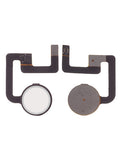 Replacement Home Button With Flex Cable Compatible with Google Pixel / Pixel XL (White)