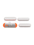 Replacement Hard Buttons (Power / Volume / Mute) Compatible with Apple iPad Mini 1 / iPad Mini 2 / iPad Mini 3 (White)