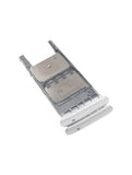 Replacement Sim Card Tray Compatible with Motorola Moto G5 Plus (XT1687 / 2017) (Silver)