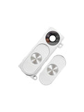 Replacement Power / Volume Button With Camera Lens Compatible with LG G3 (White)
