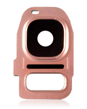 Replacement Back Camera Lens Compatible with Samsung Galaxy S7 / S7 Edge (Rose Gold)
