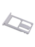 Replacement Sim Card Tray Compatible with Nexus 6P (H1511) (Silver)