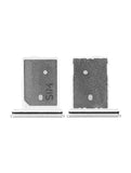 Replacement Sim Card Tray Compatible with HTC M10 (Silver)