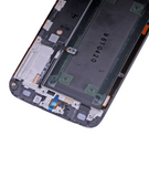 Replacement OLED Assembly With Frame Compatible with Samsung Galaxy S6 Edge (CDMA: Verizon / Sprint) (Service Pack) (Black Sapphire)