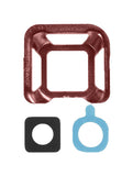 Replacement Back Camera Lens Compatible with Samsung Galaxy S5 Active (Red)